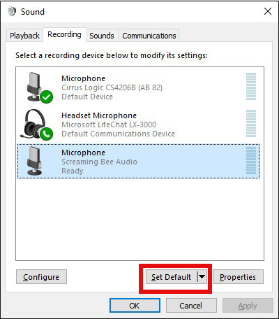 sharex install recorder devices