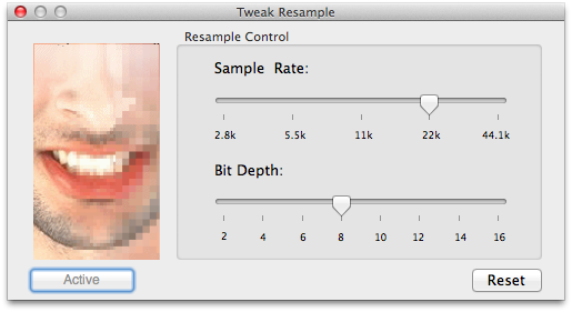 Resample Effect